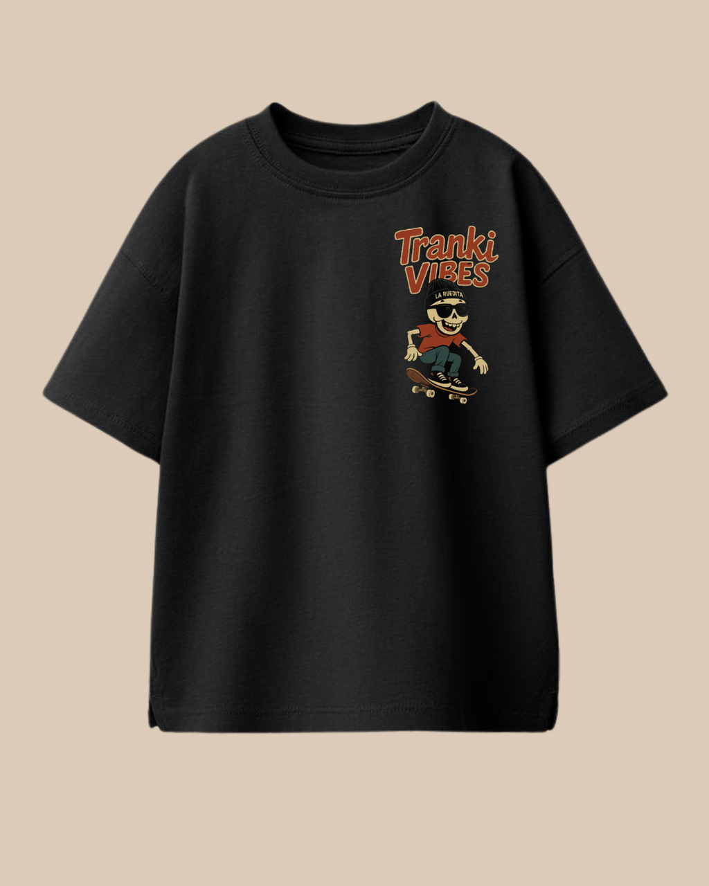 Tranki Vibes Oversized Tee