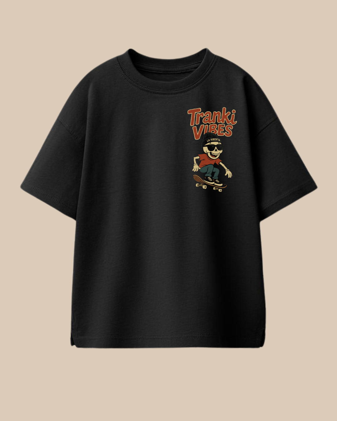 Tranki Vibes Oversized Tee
