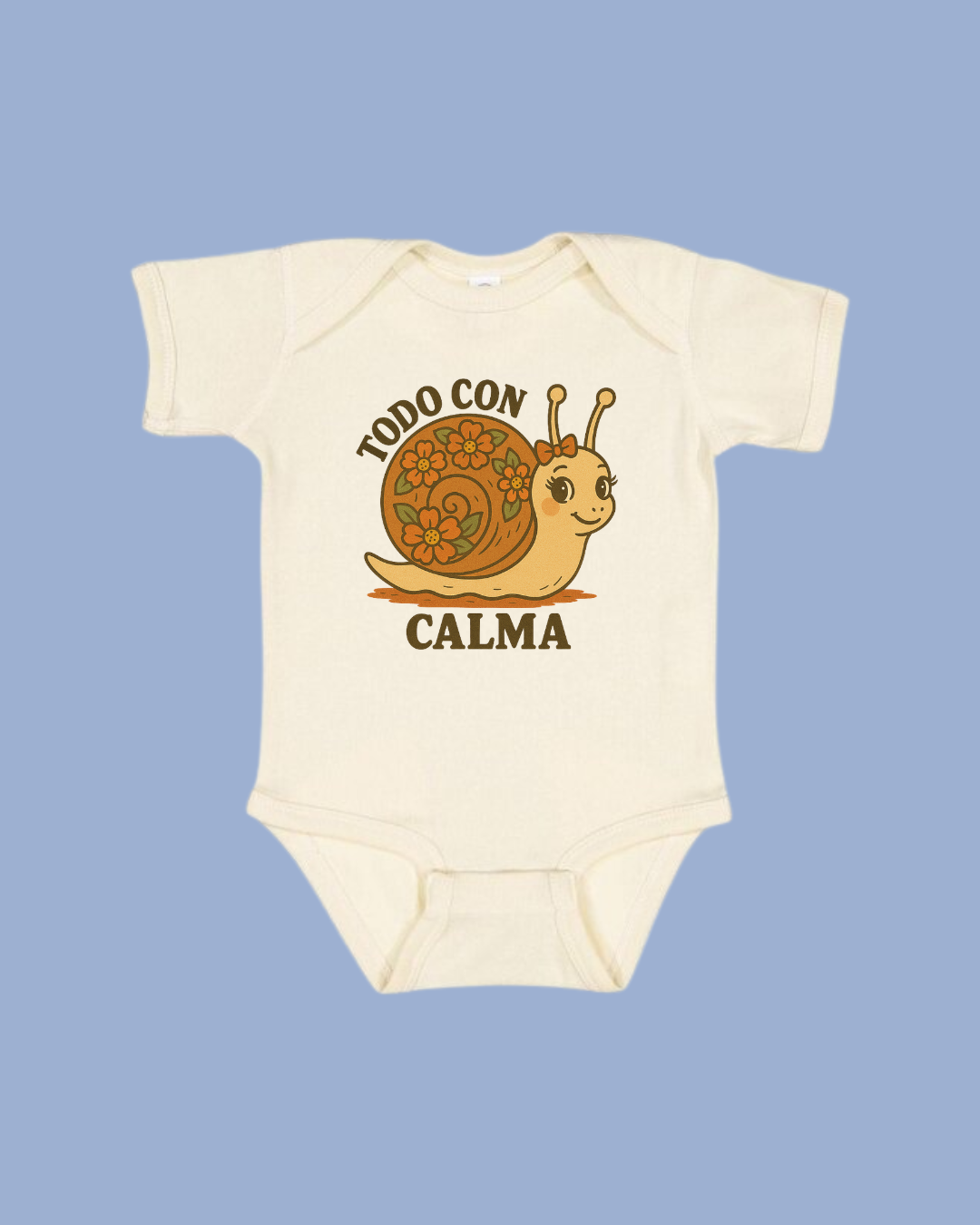 Todo Con Calma Onesie